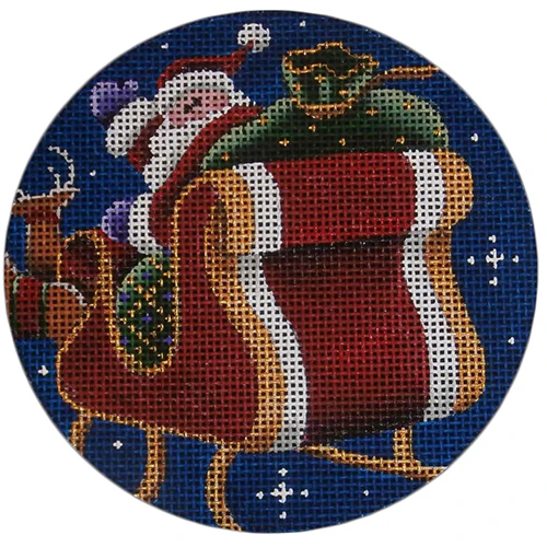 Goodnight! Round Canvas