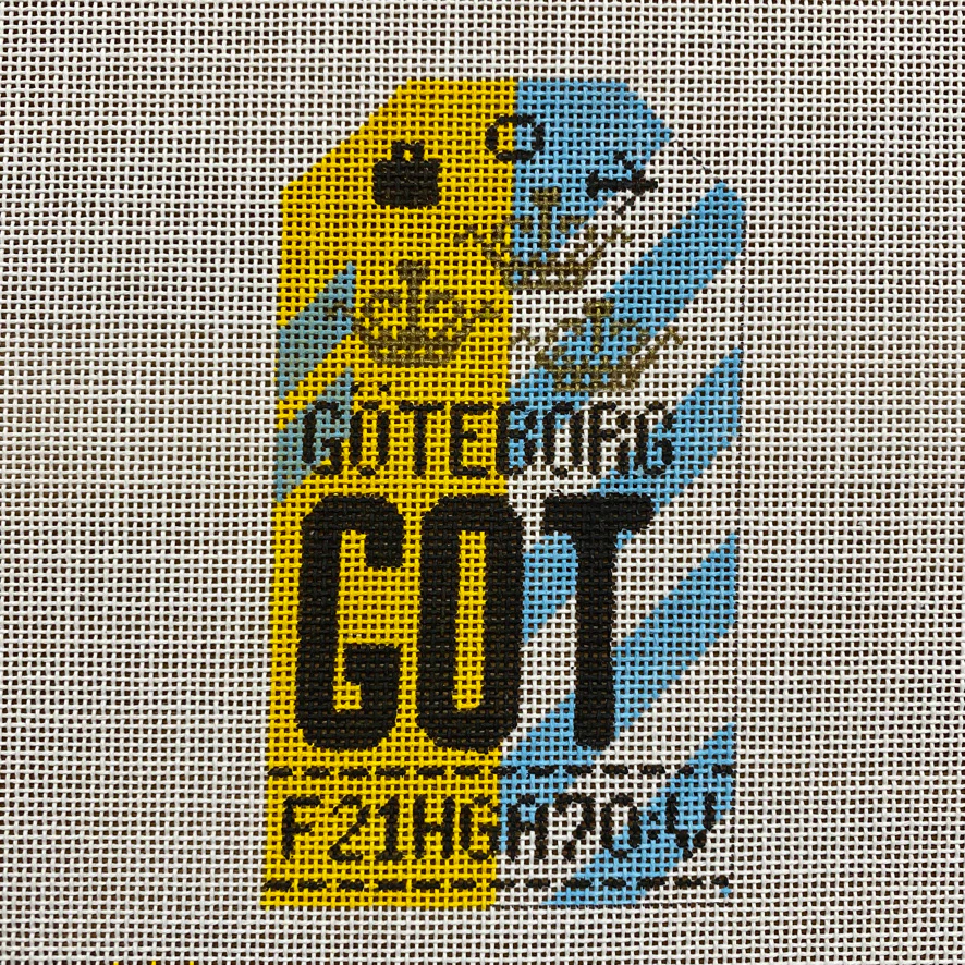 Goteborg Travel Tag Canvas