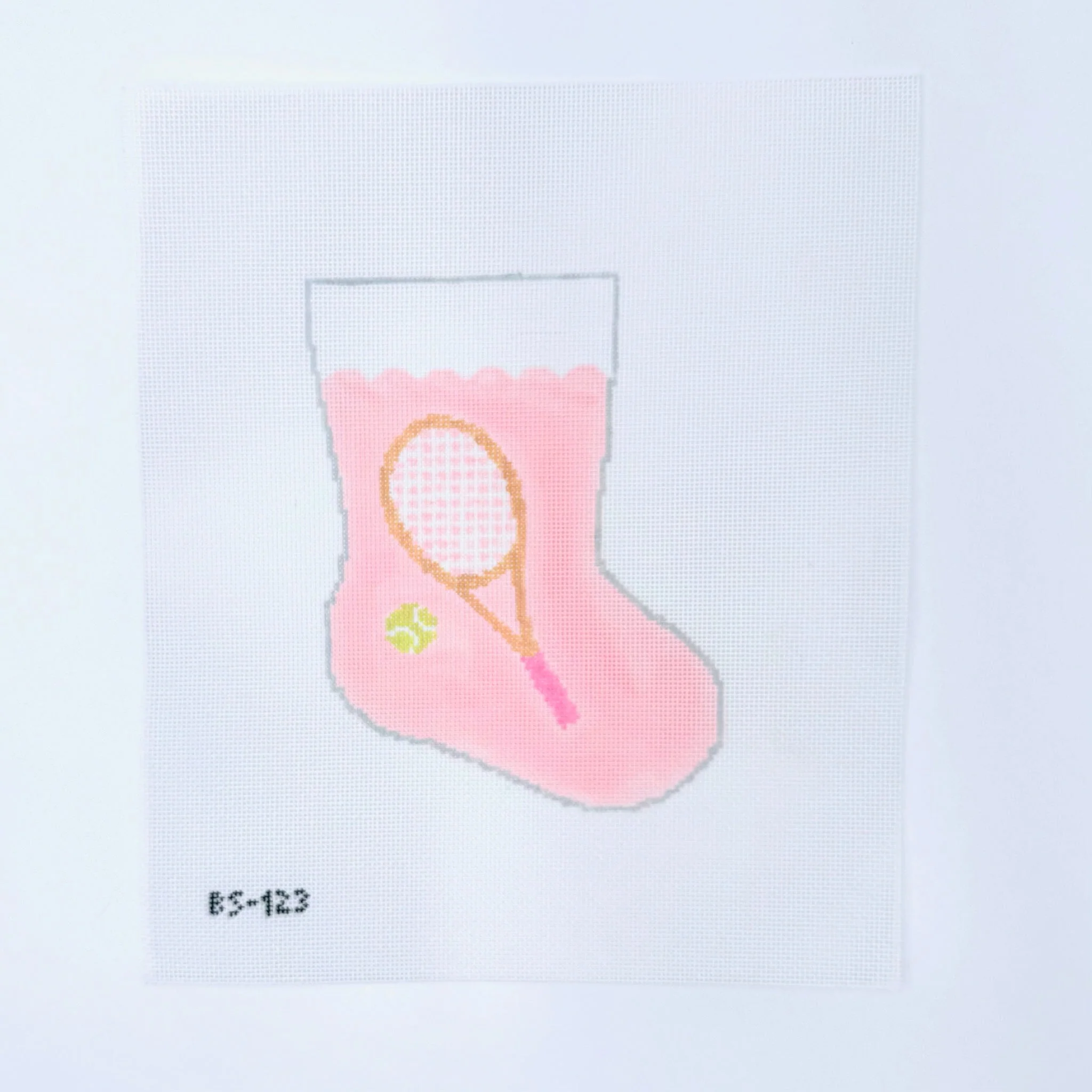 Grand Slam Pink Bauble Stocking Canvas
