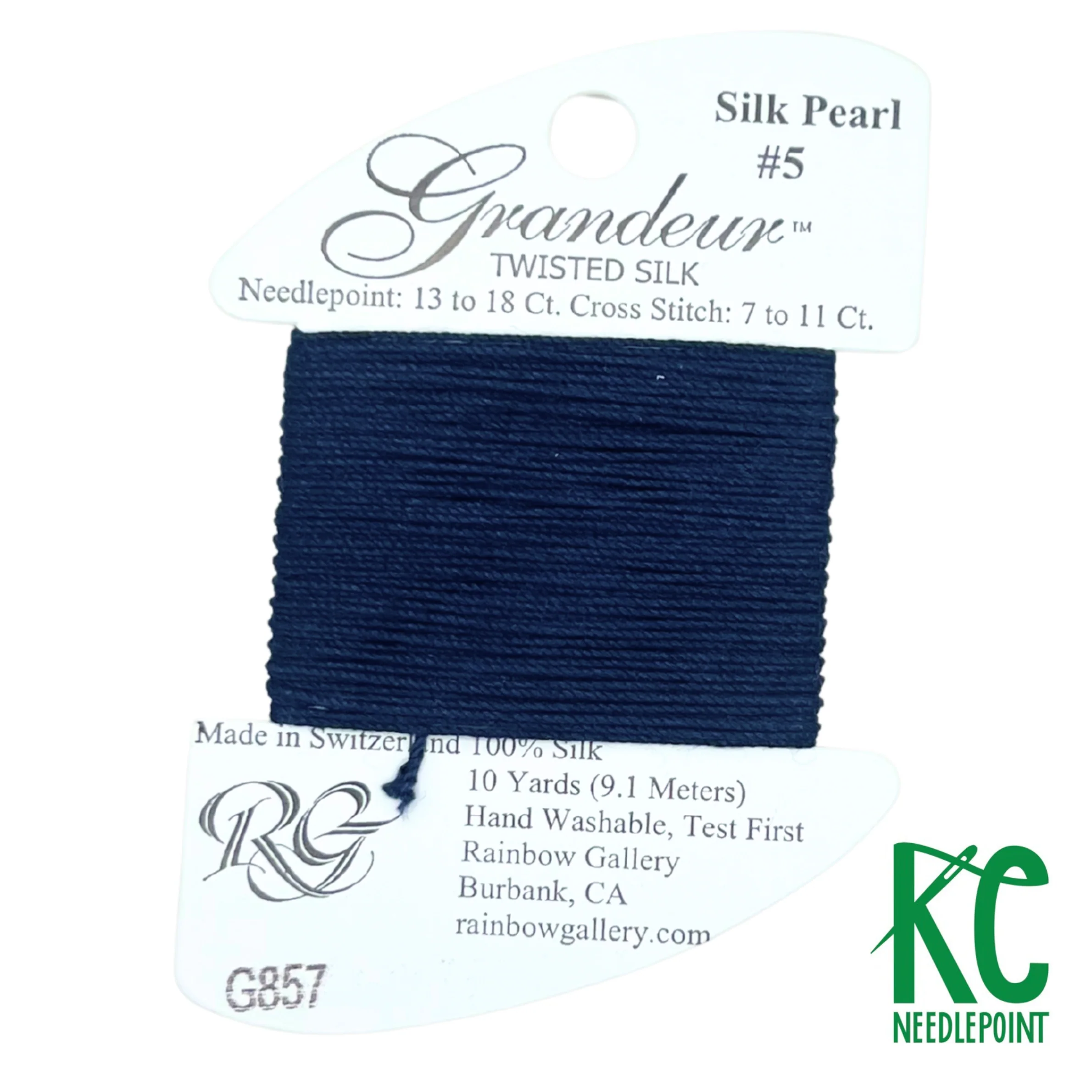 Grandeur Silk G857 Navy Blue