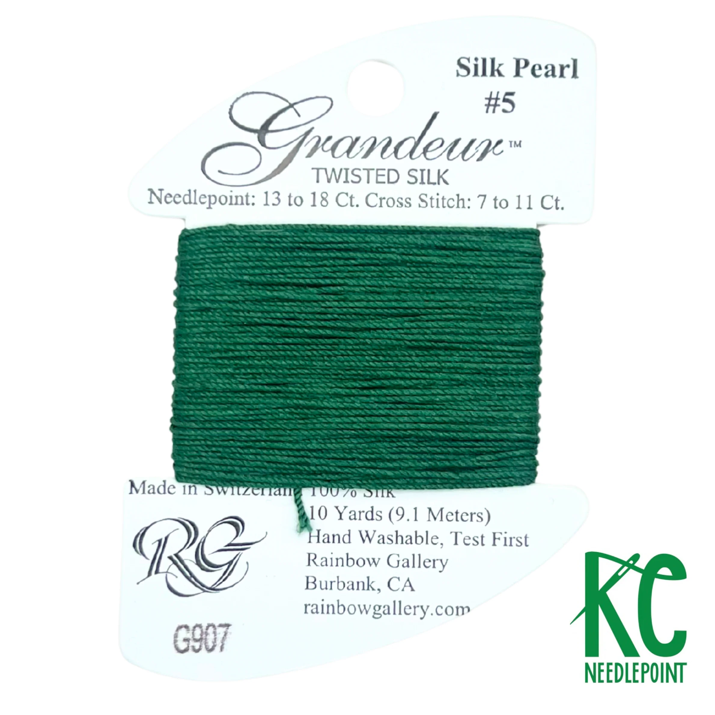 Grandeur Silk G907 Dark Pistachio Green