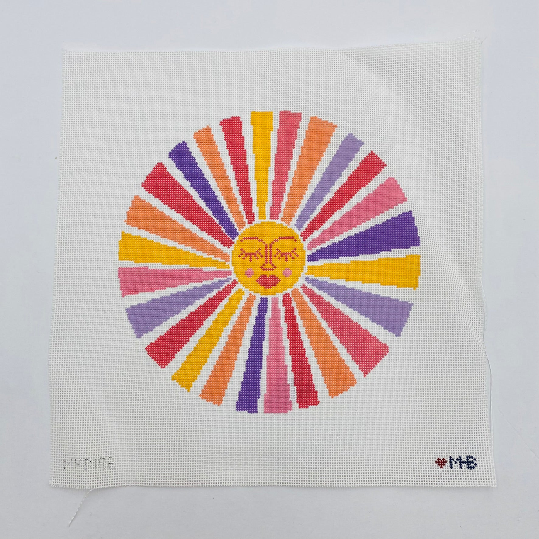 Groovy Round Canvas