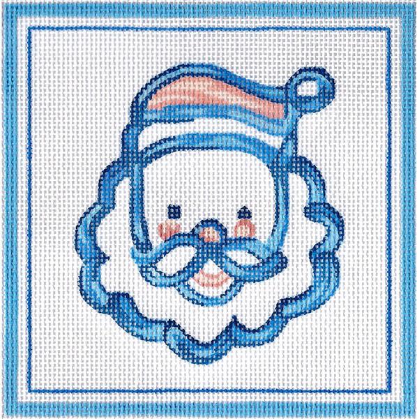 Hadley Pottery Santa Canvas