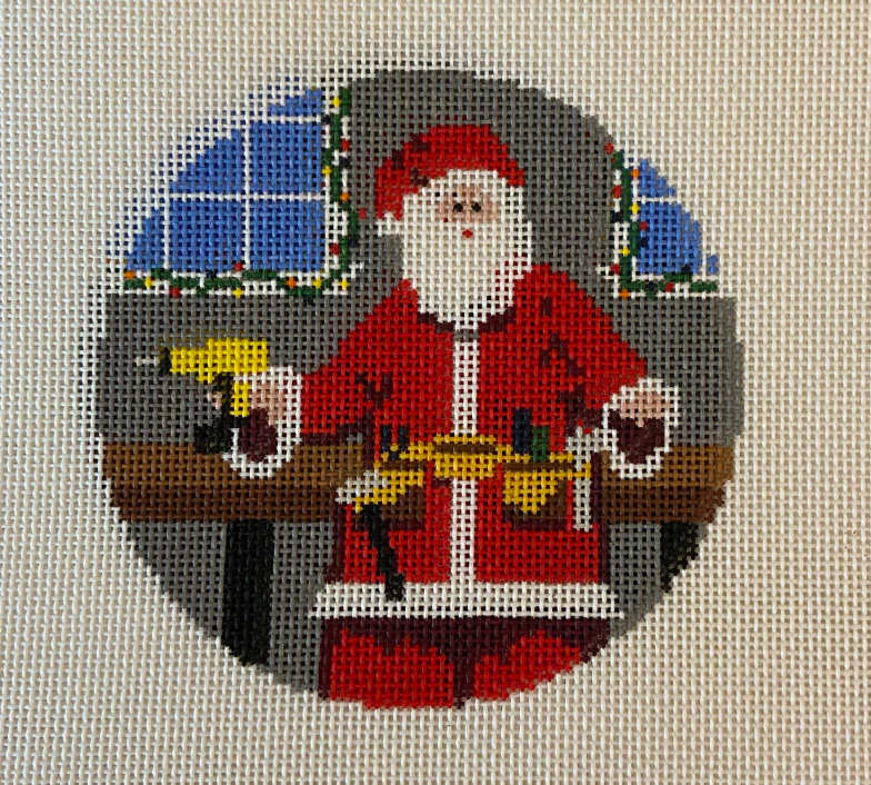 Handy Santa Canvas