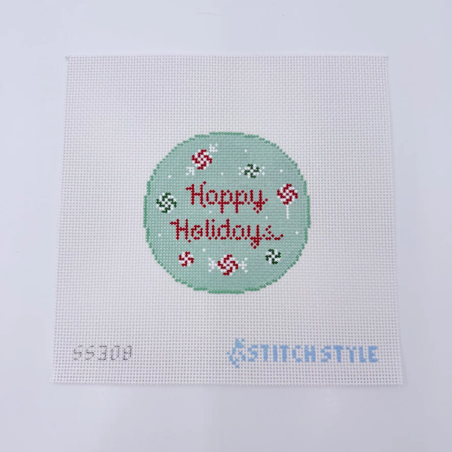 Happy Holidays Canvas