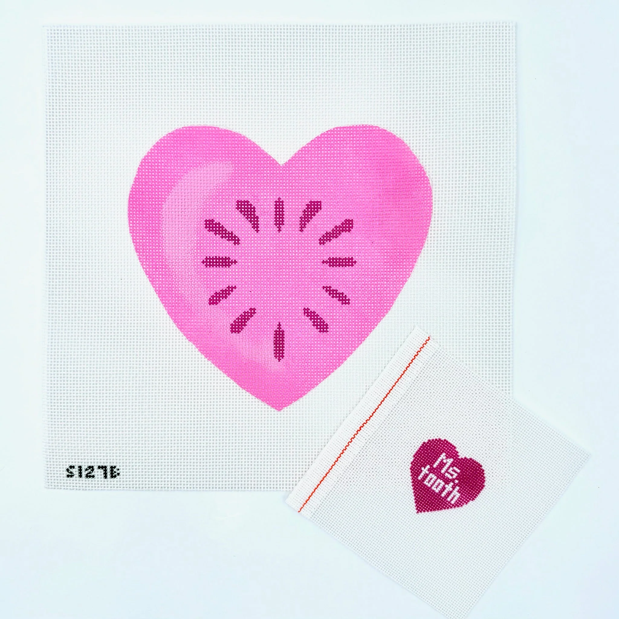Heart Tooth Fairy Pillow Canvas