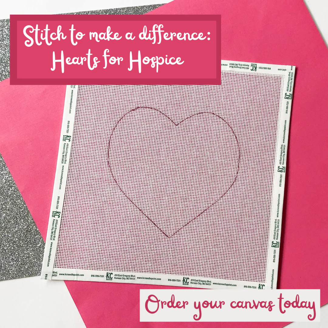 Hearts for Hospice Canvas