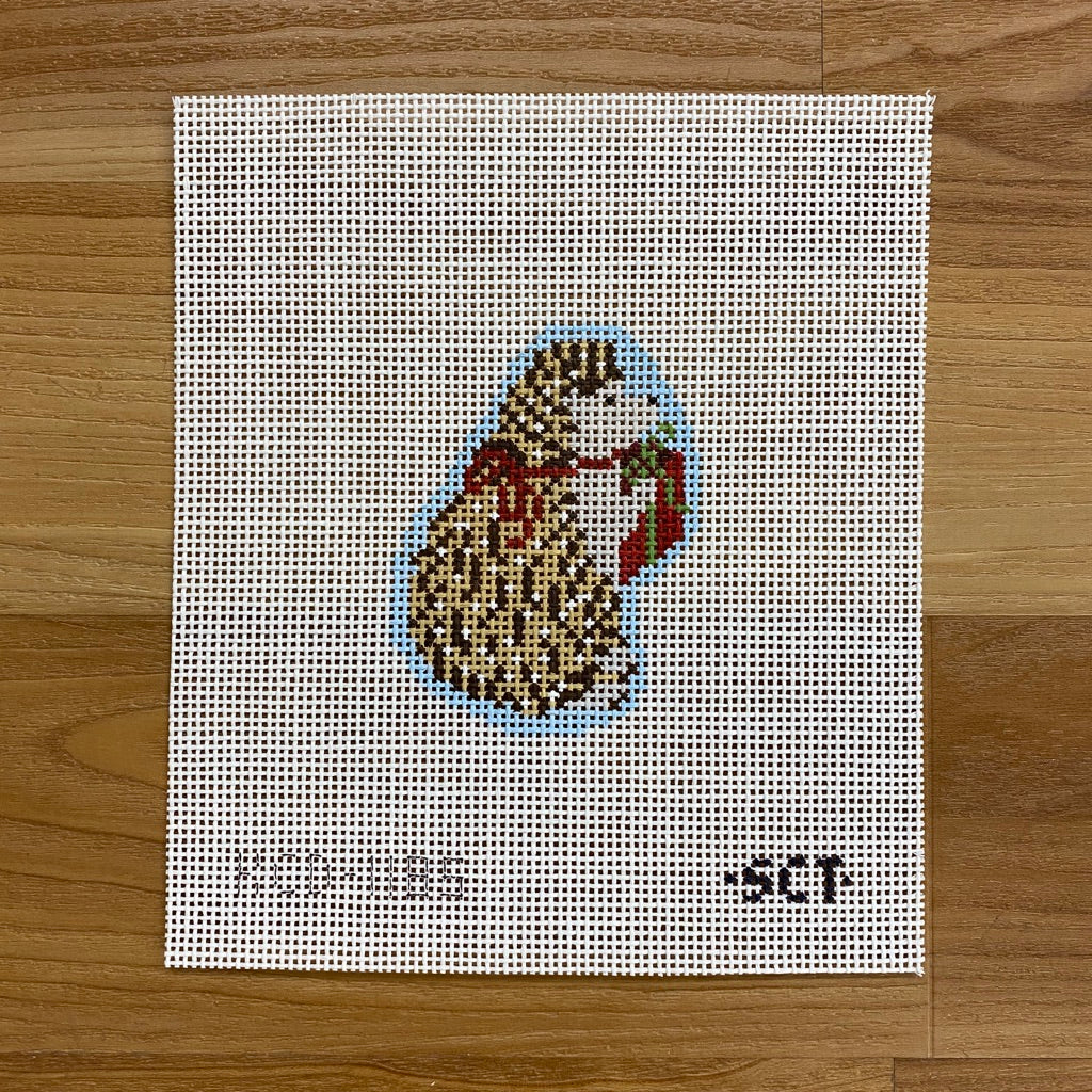 Hedgehog Ornament Canvas