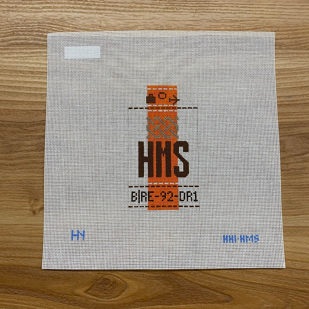 HMS Travel Tag Canvas
