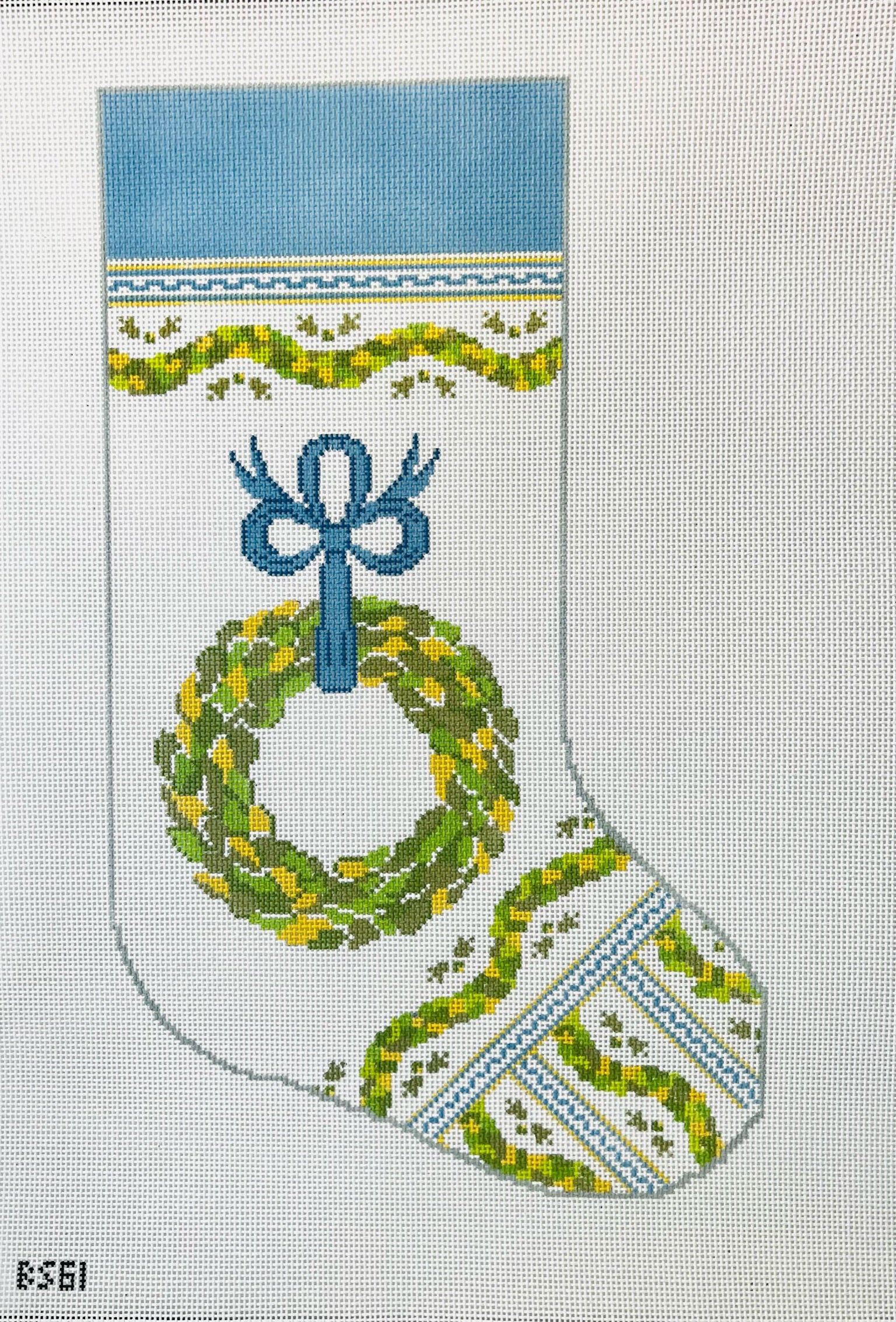 Holiday Trimmings Stocking Canvas