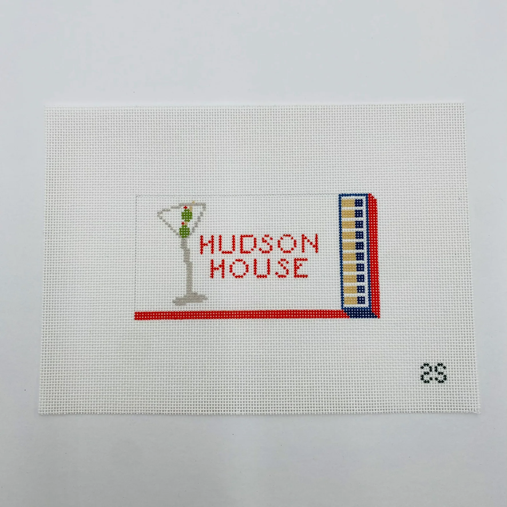 Hudson House Matchbook Canvas