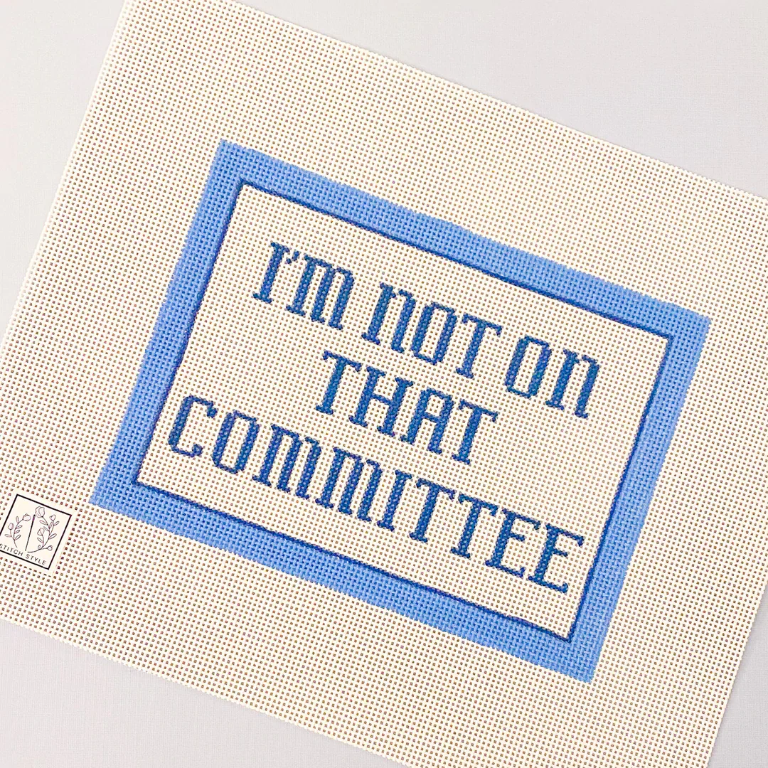 I'm Not on that Committee Canvas