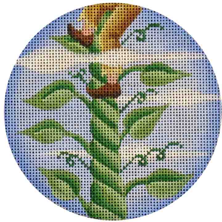 Jack and the Beanstalk Round Canvas
