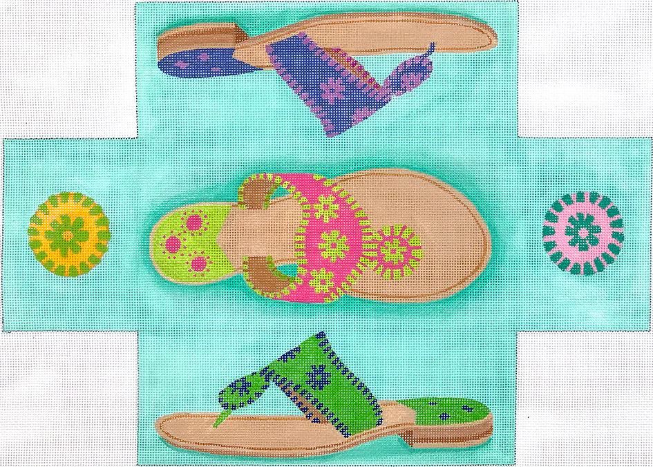 Jack Rogers Brick Cover Canvas