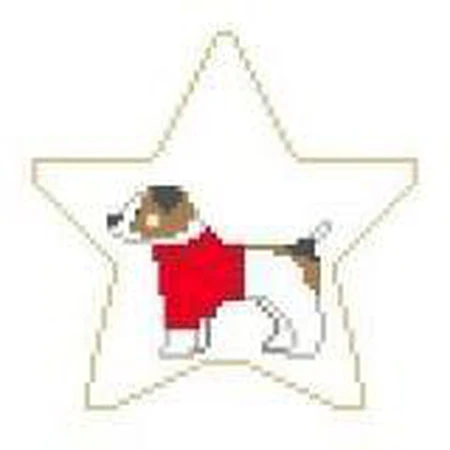 Jack Russell Star Canvas