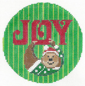 Joy Sloth Canvas