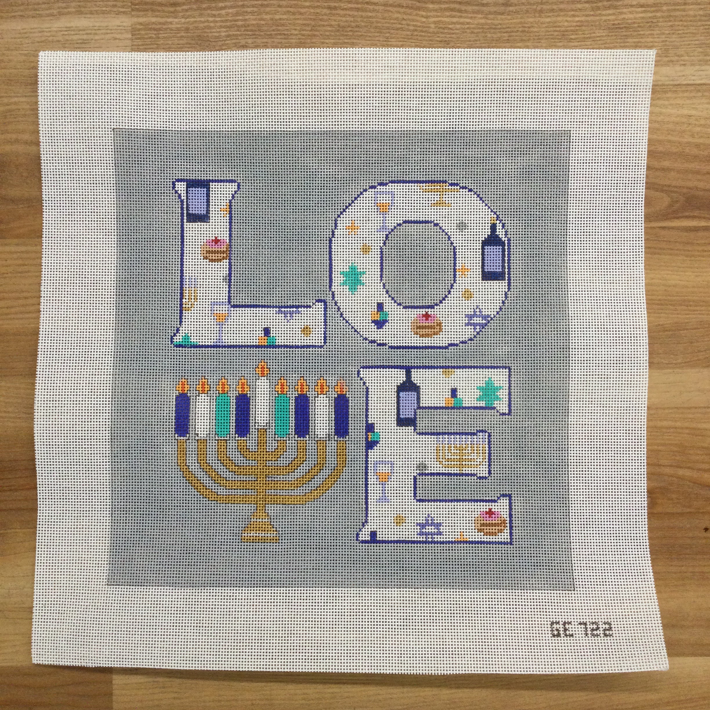 Judaic Love Canvas