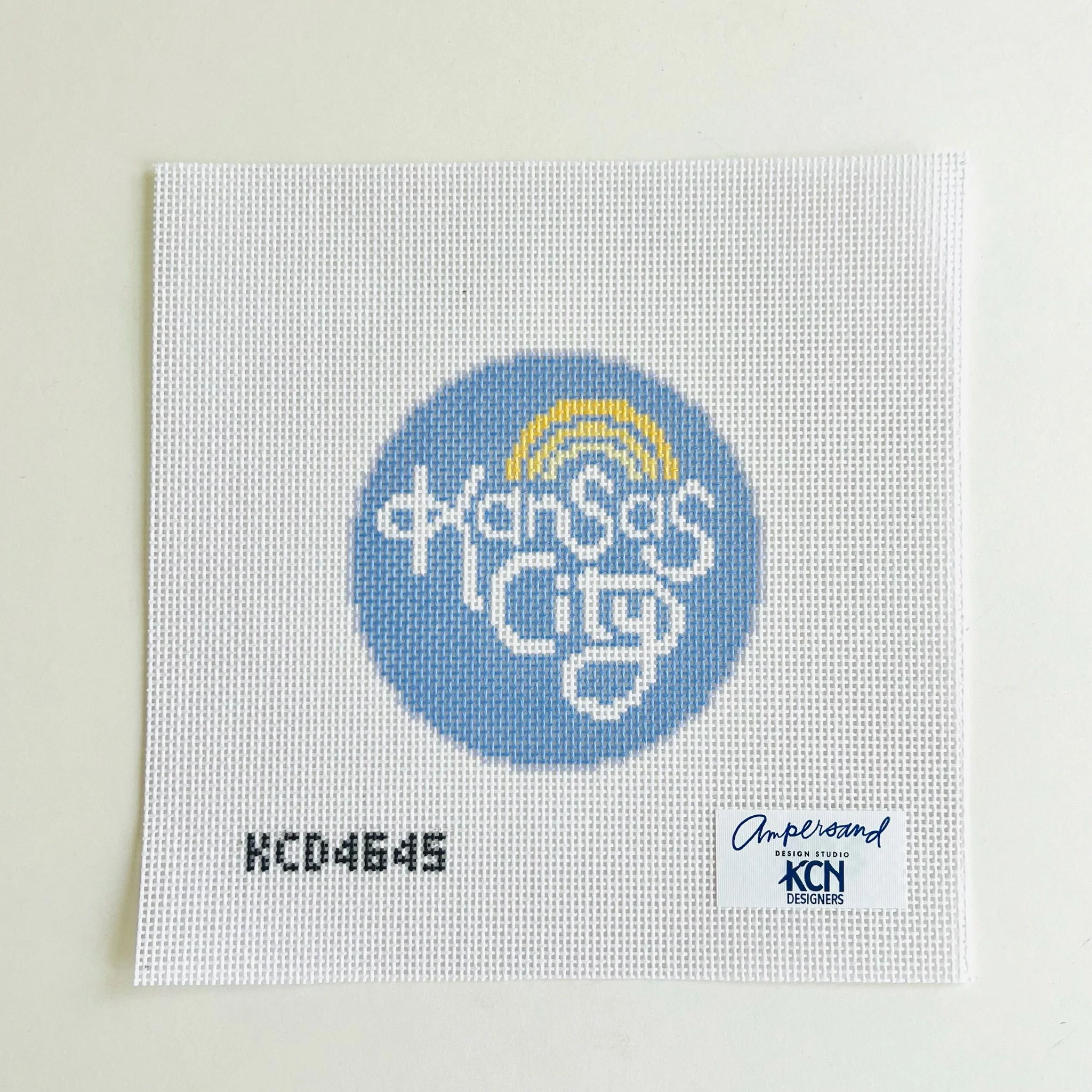 Kansas City Round Canvas
