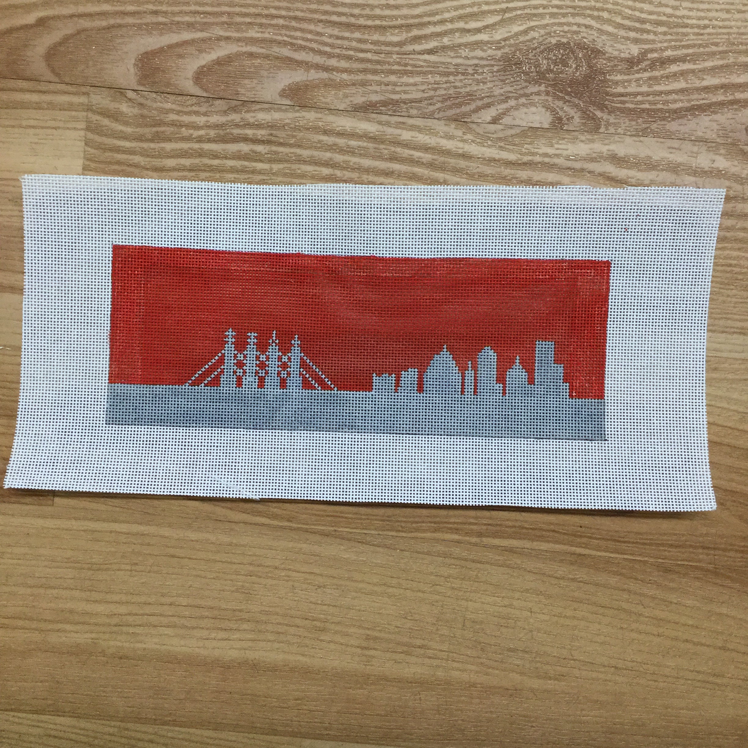 KC Skyline Wallet Canvas