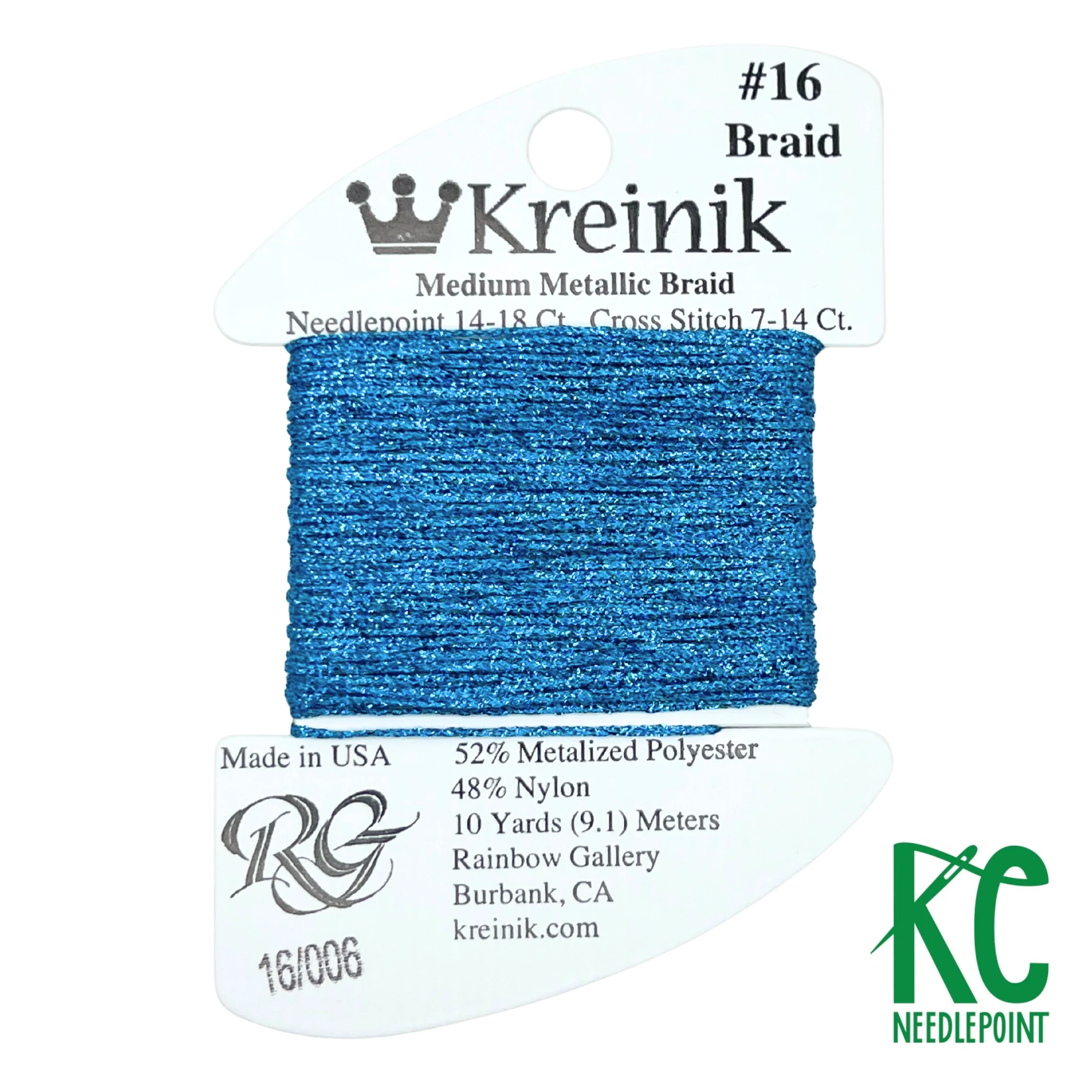 Kreinik Card Size 16 006 Blue