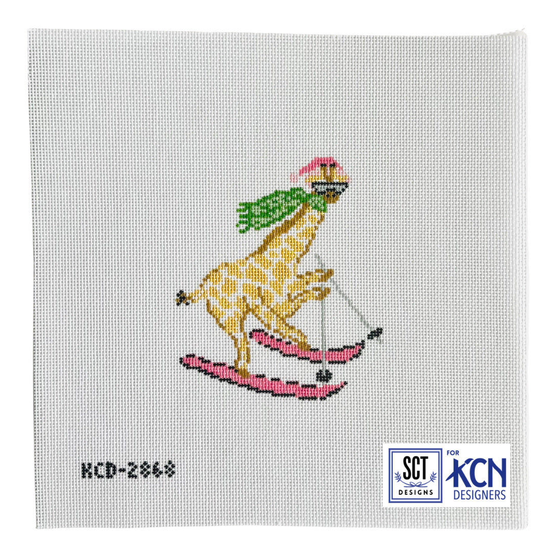 La Dolce Vita - Alpine Giraffe Needlepoint Canvas
