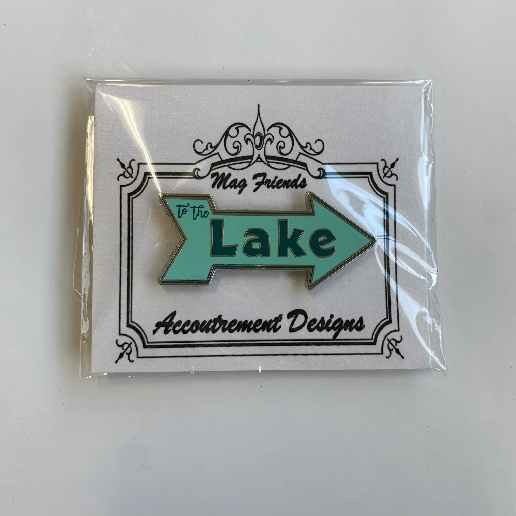 Lake Sign Needle Minder
