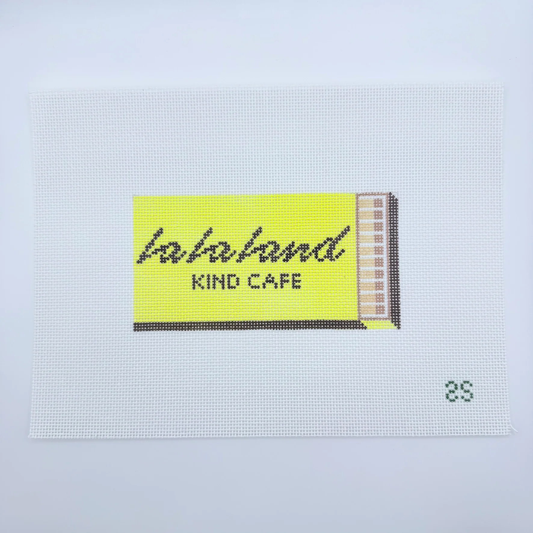lalaland Kind Cafe Matchbook Canvas