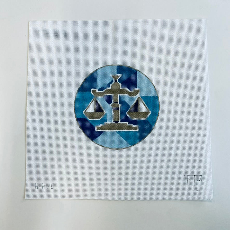 Law Round Canvas