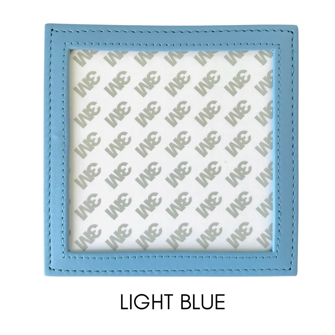 Square Leather Self Finishing Coaster - Image 7