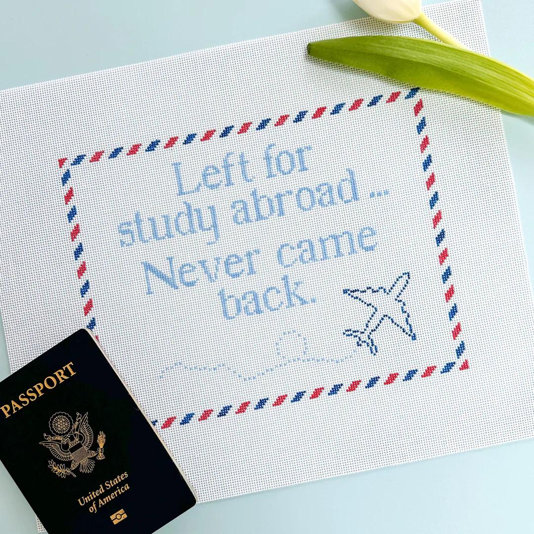 Left for Study Abroad Canvas