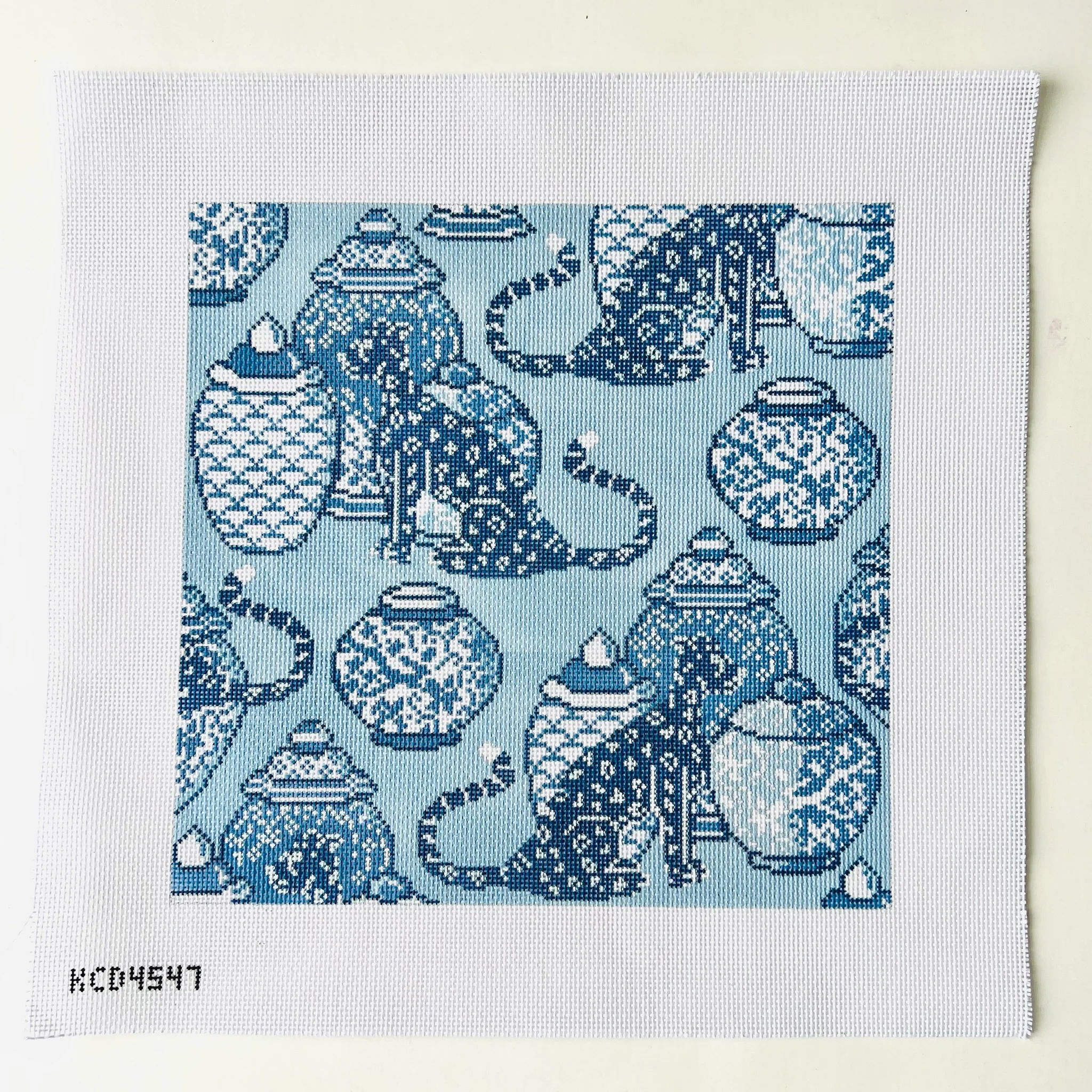 Leopard and Lidded Jars Square