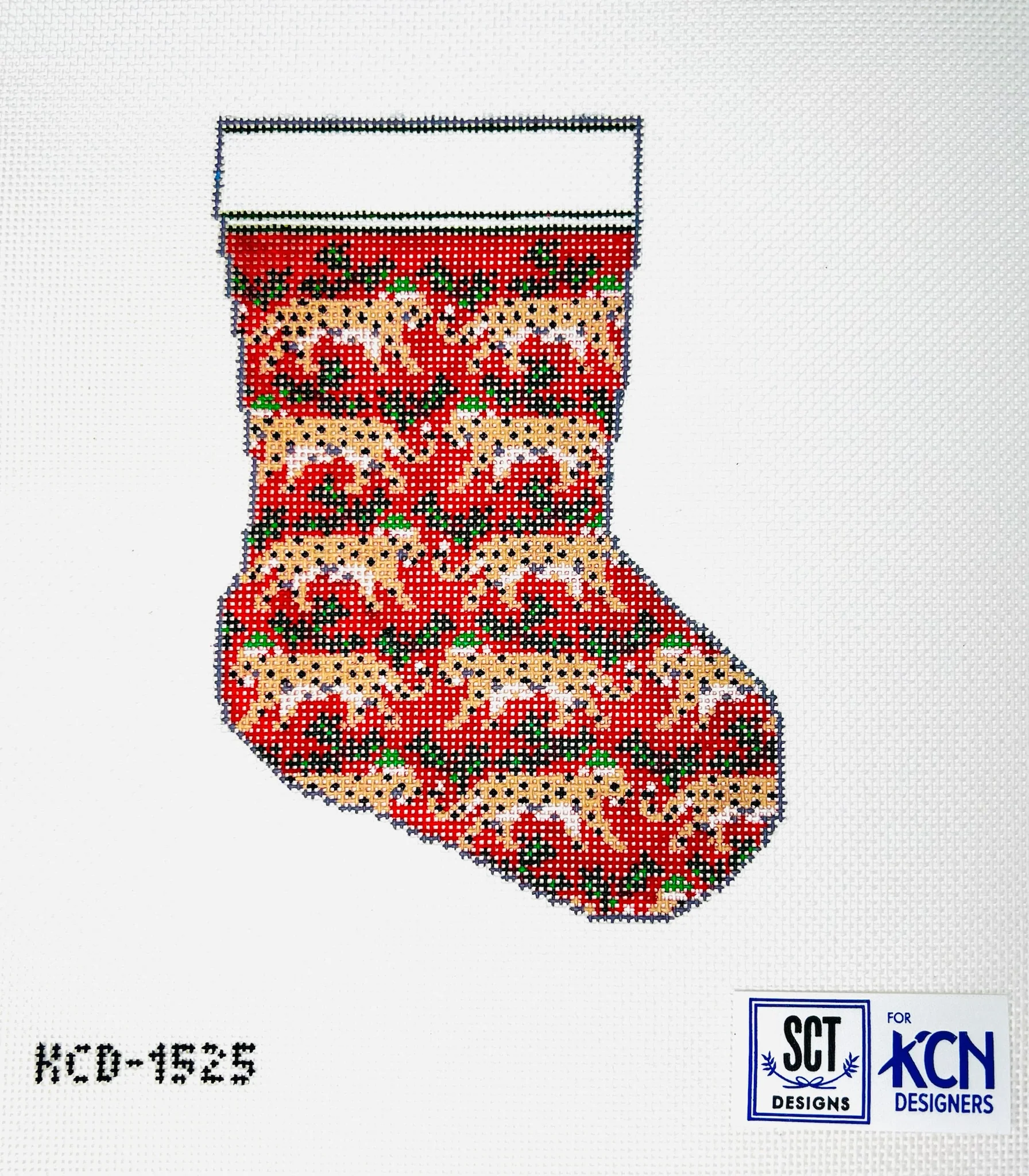 Leopard Mini Sock Canvas