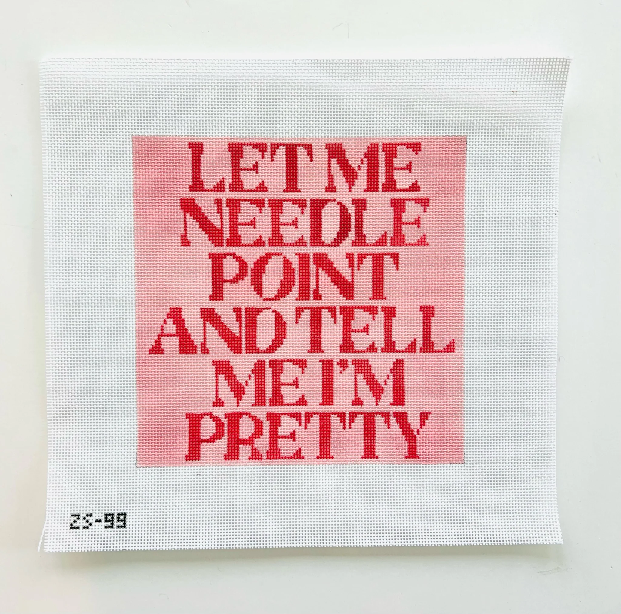 Let Me Needlepoint Large