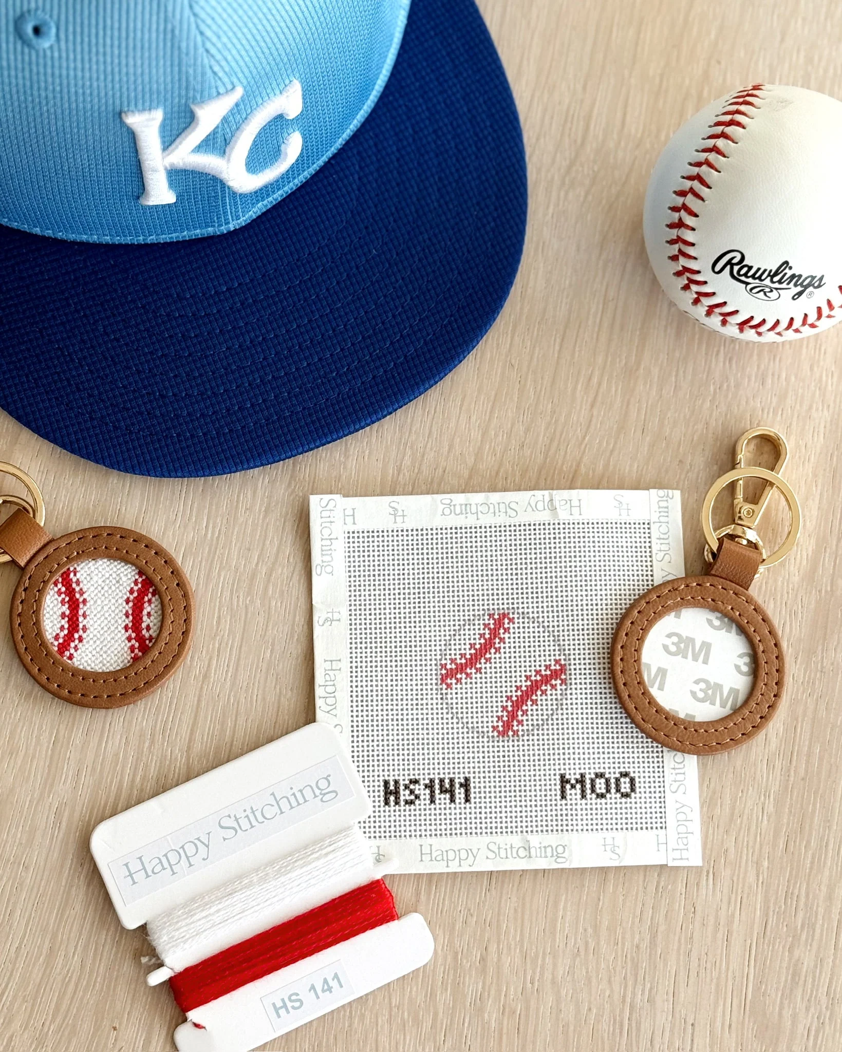 "Little League" Happy Stitching All-In-One Key Fob/Bag Tag Kit - Image 4