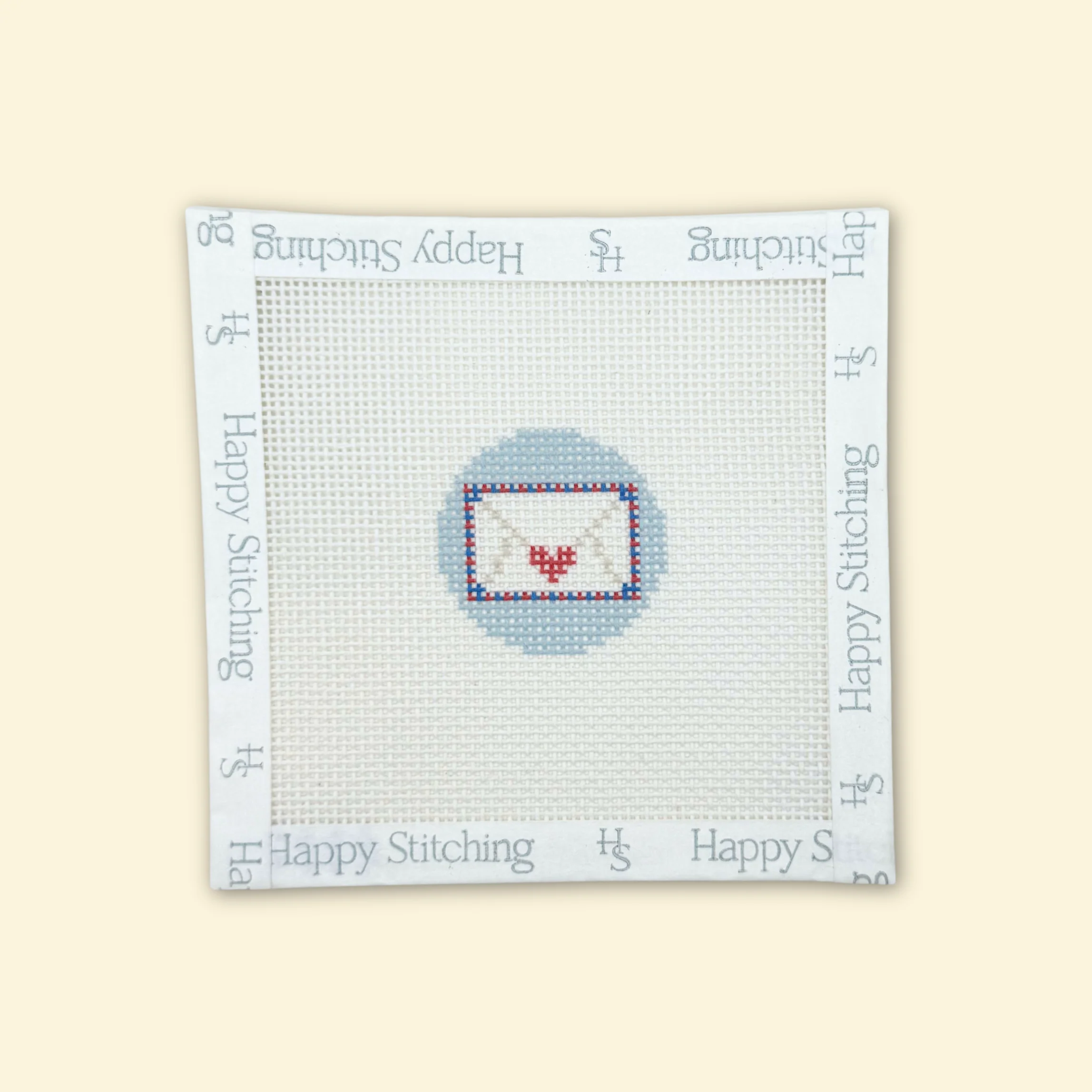 "Love Letter" Happy Stitching All-In-One Key Fob/Bag Tag Kit - Image 4