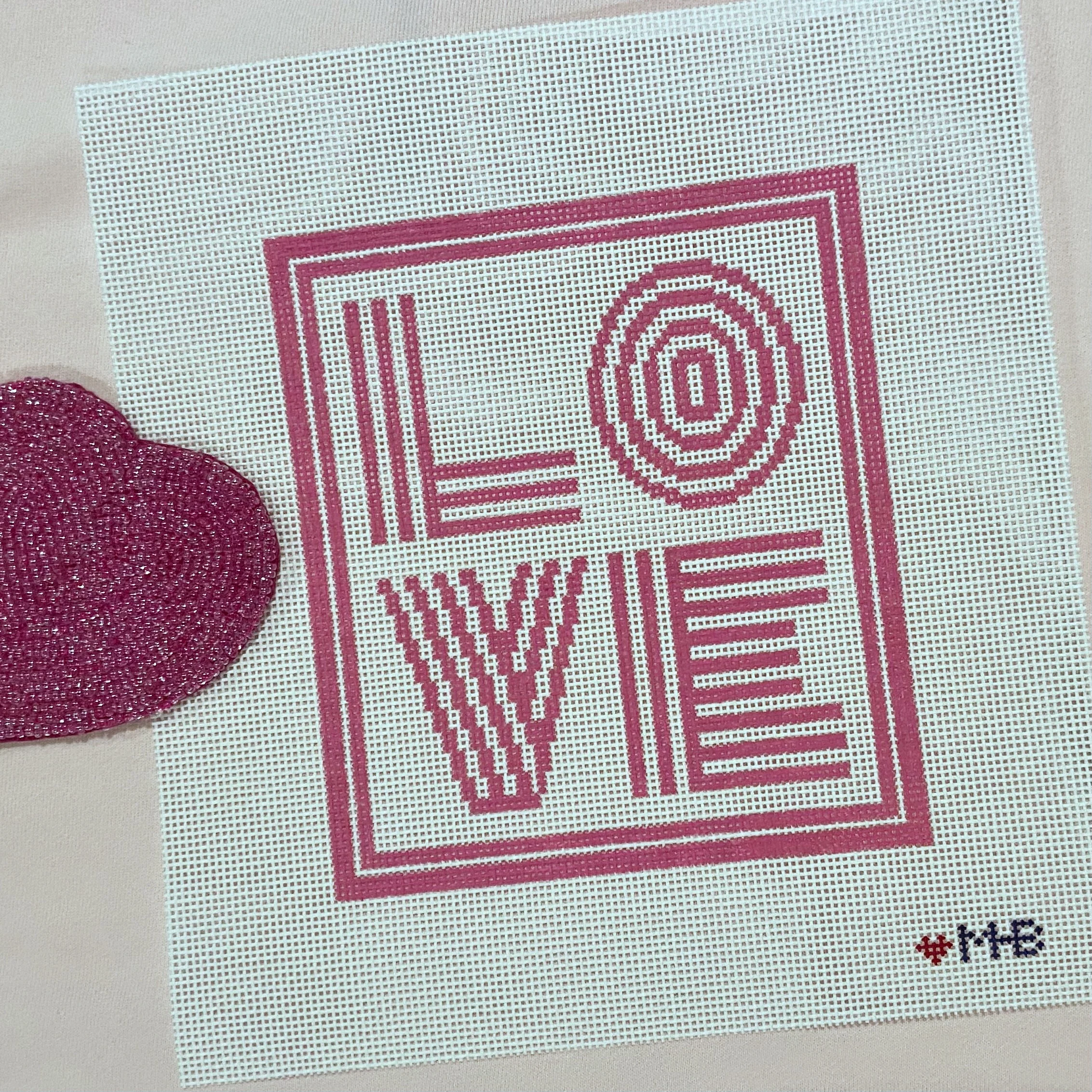 Love Lines Canvas