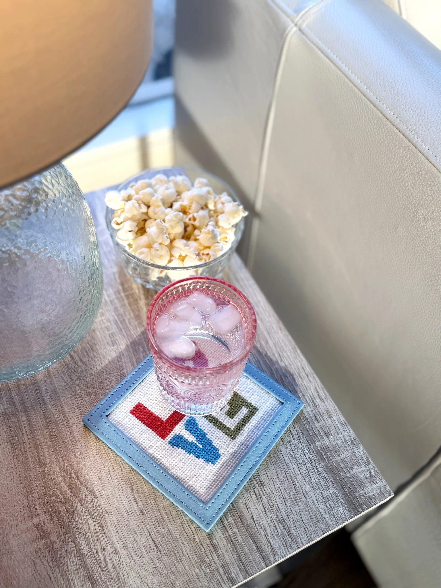 "Love Stack" Happy Stitching All-In-One Coaster Kit - Image 3