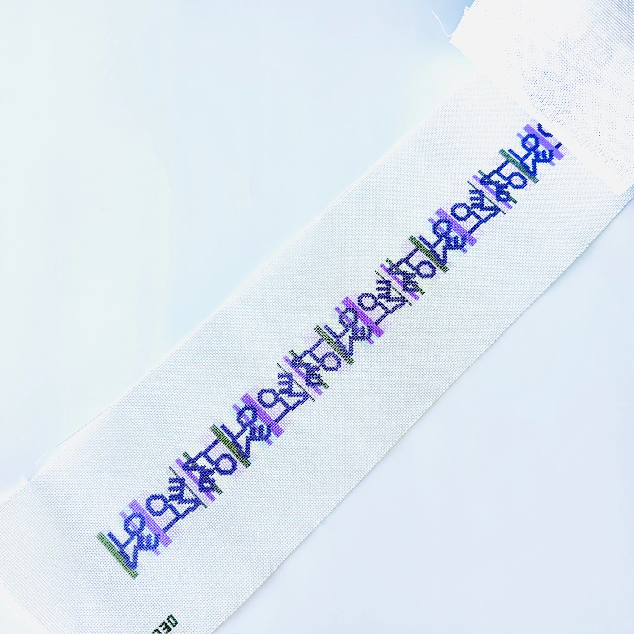 Lovevolve Lavender Stripe Strap Canvas