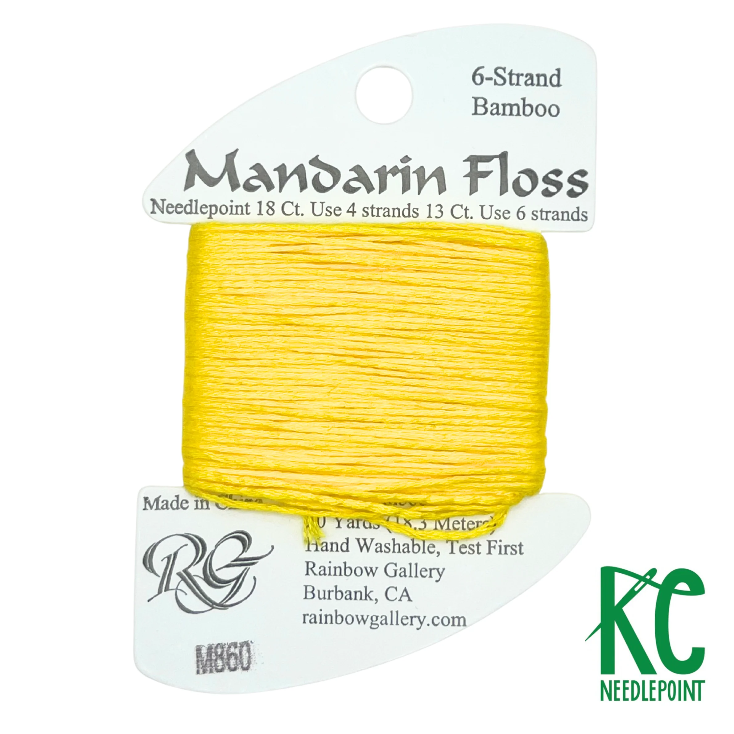Mandarin Floss M860 Dark Golden Yellow