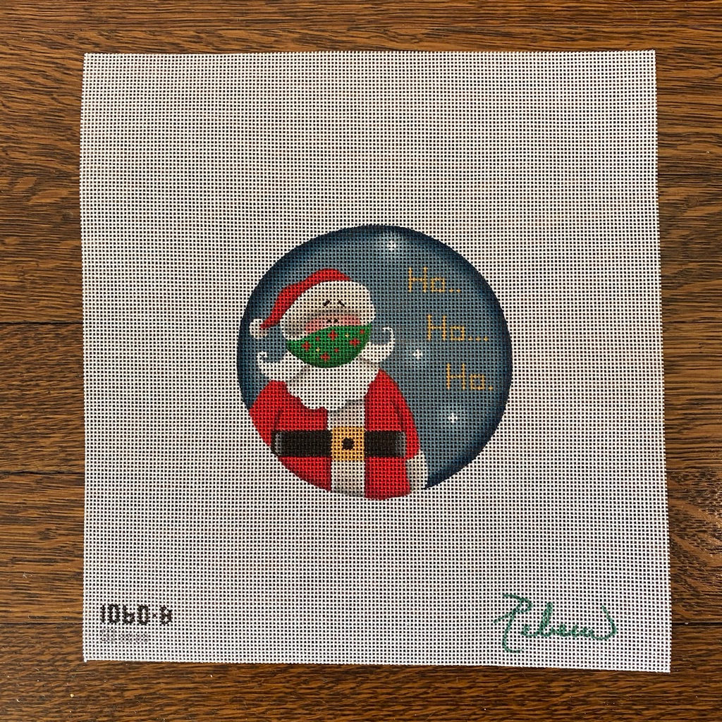 Masked Santa Canvas