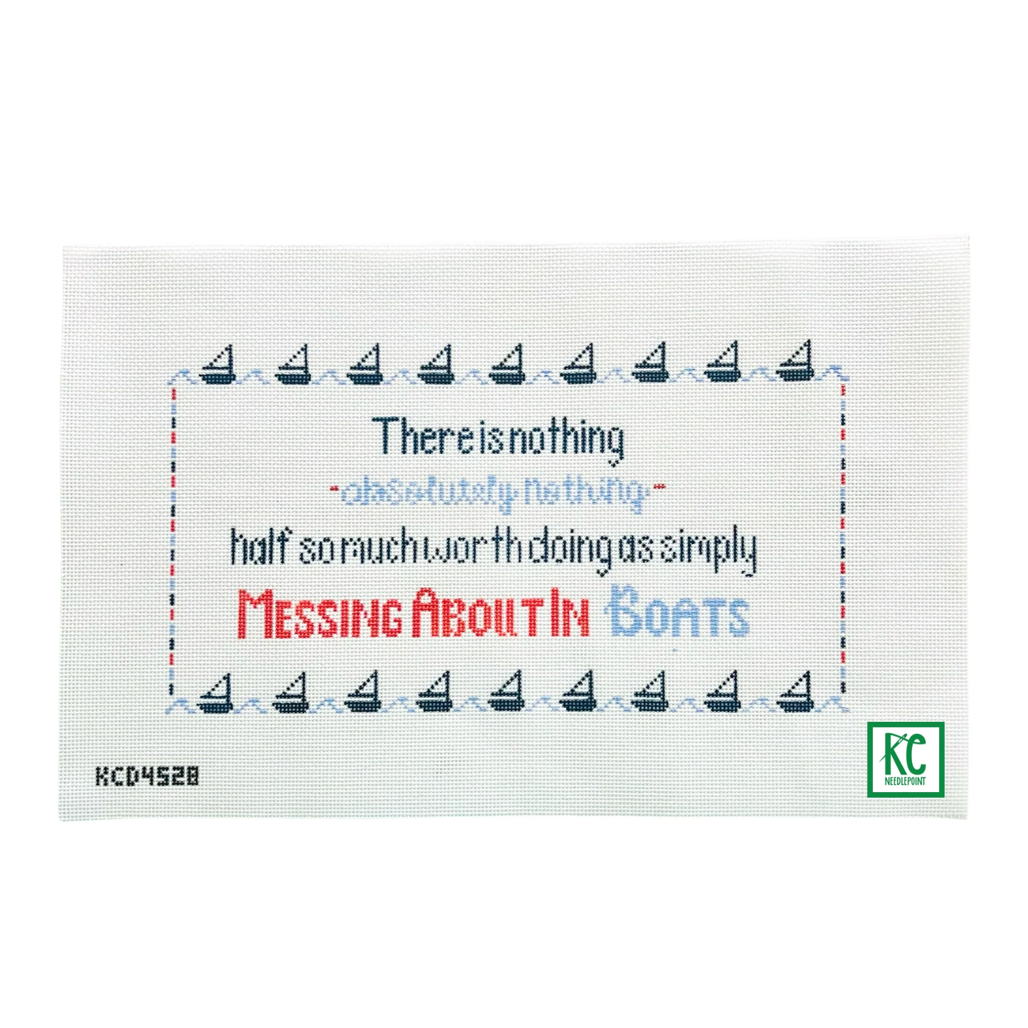 Messing About in Boats Canvas