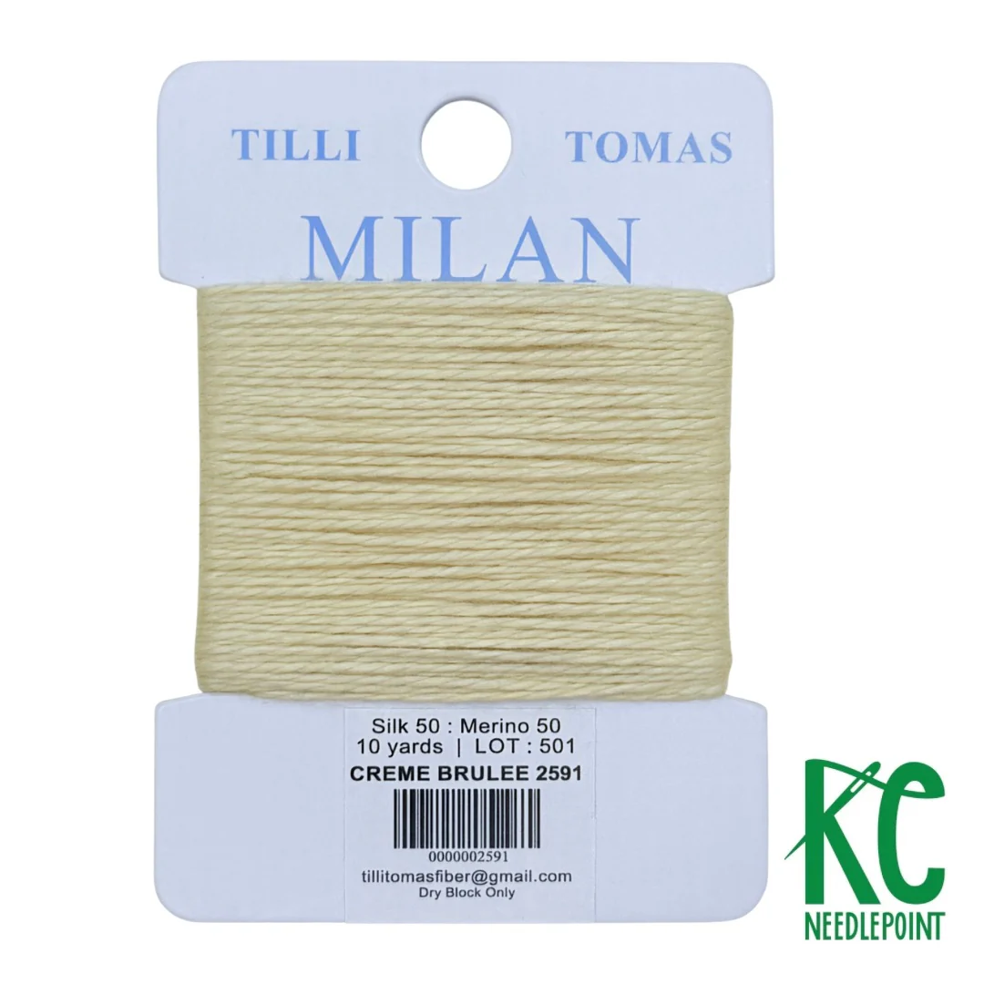 Milan Card 2591 Creme Brulee