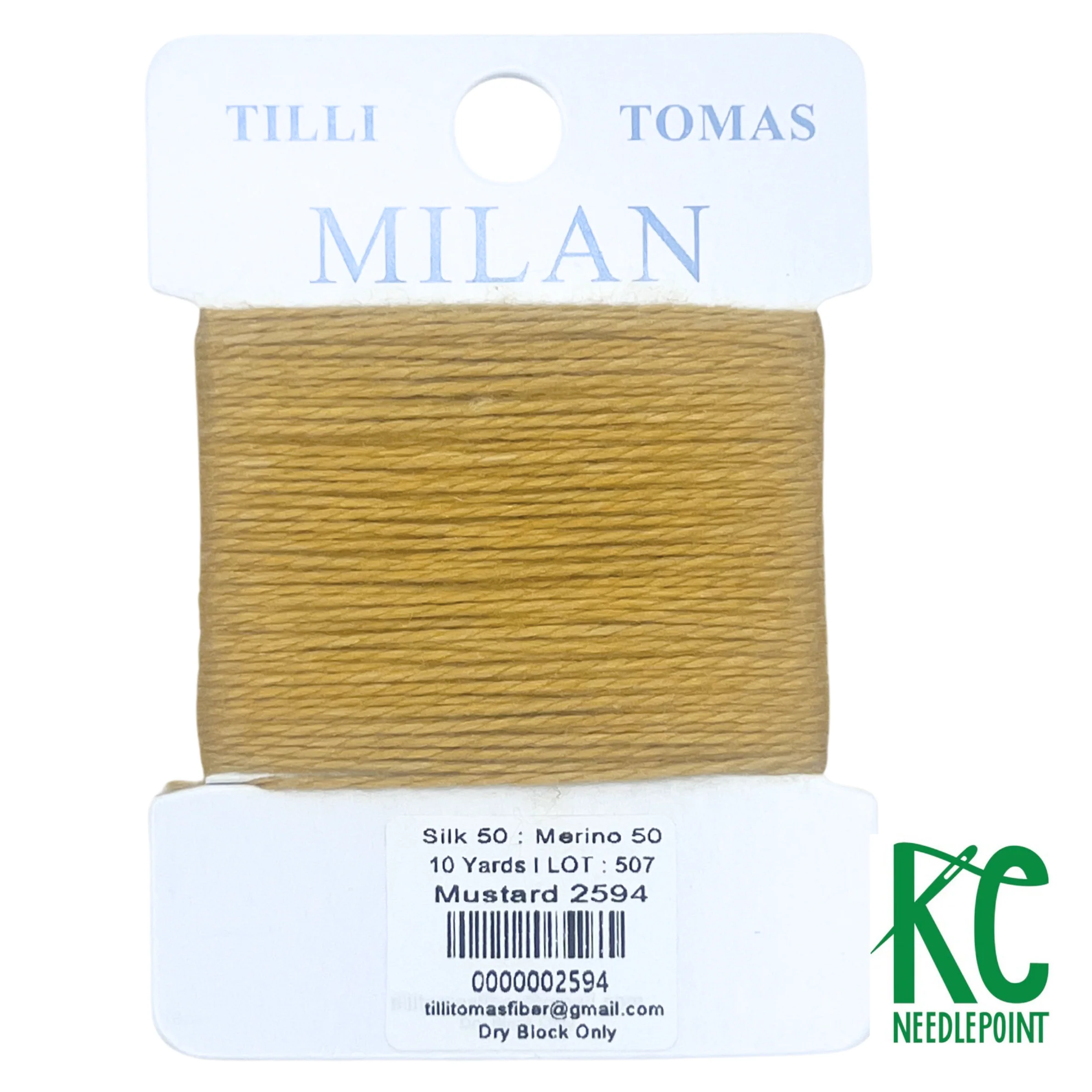 Milan Card 2594 Mustard