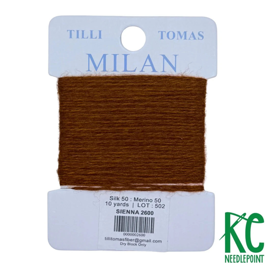 Milan Card 2600 Sienna