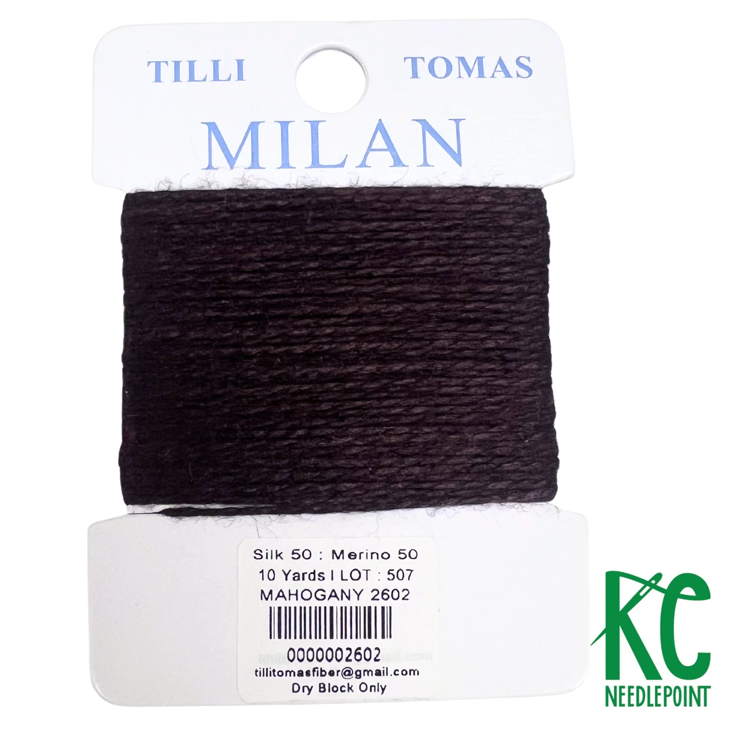 Milan Card 2602 Mahogany