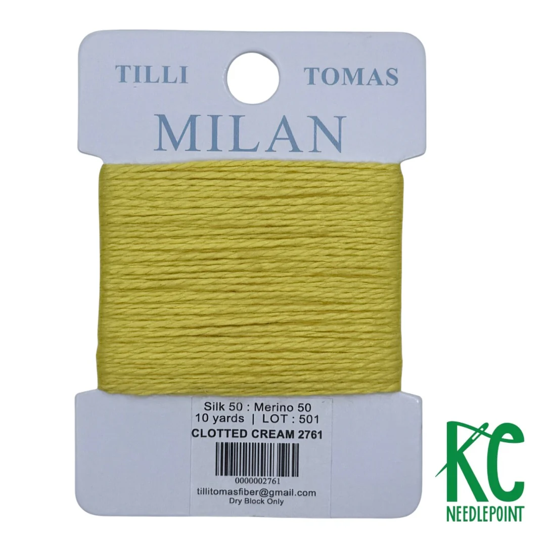 Milan Card 2761 Clotted Cream