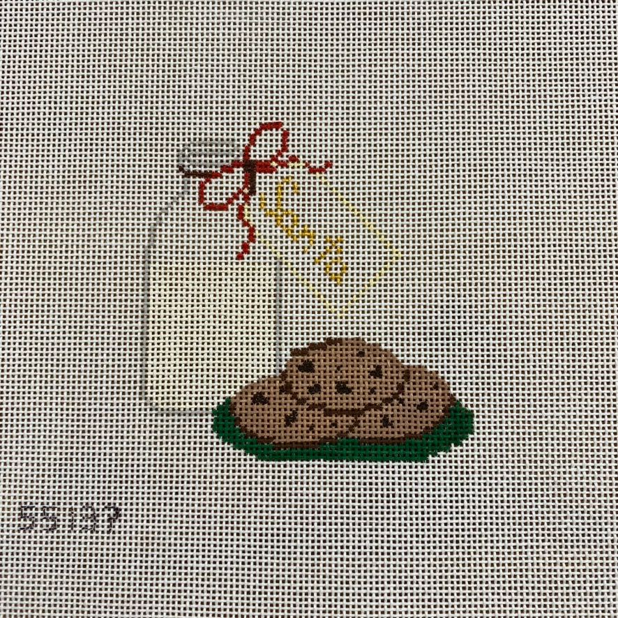 Milk and Cookies for Santa Canvas
