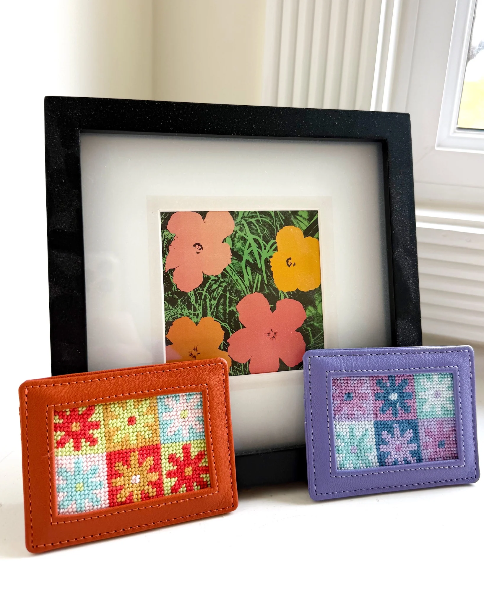 "Mod Bloom" Happy Stitching All-In-One Card Wallet Kit - Image 4