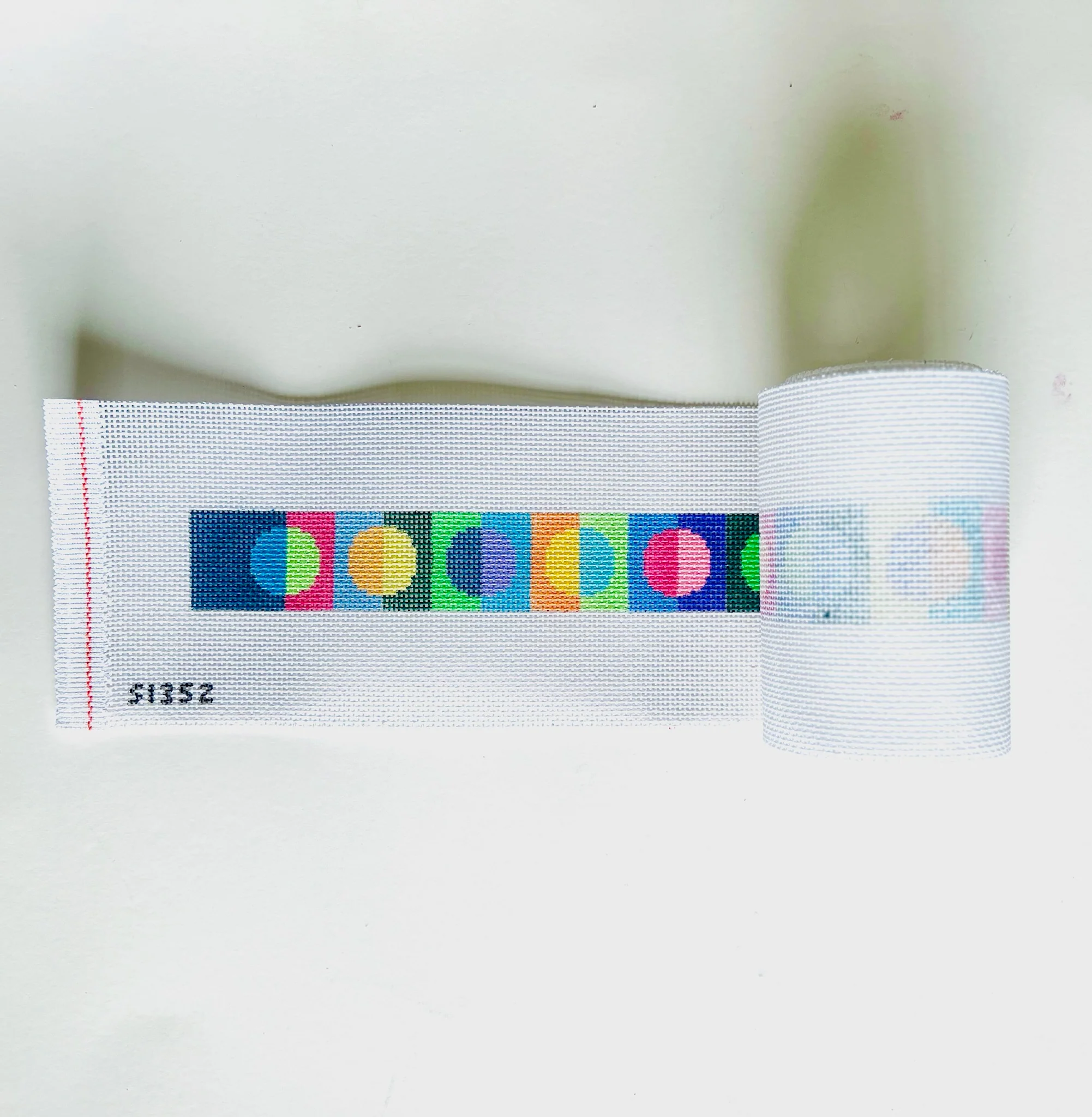 Multicolored Circles Purse Strap/Belt