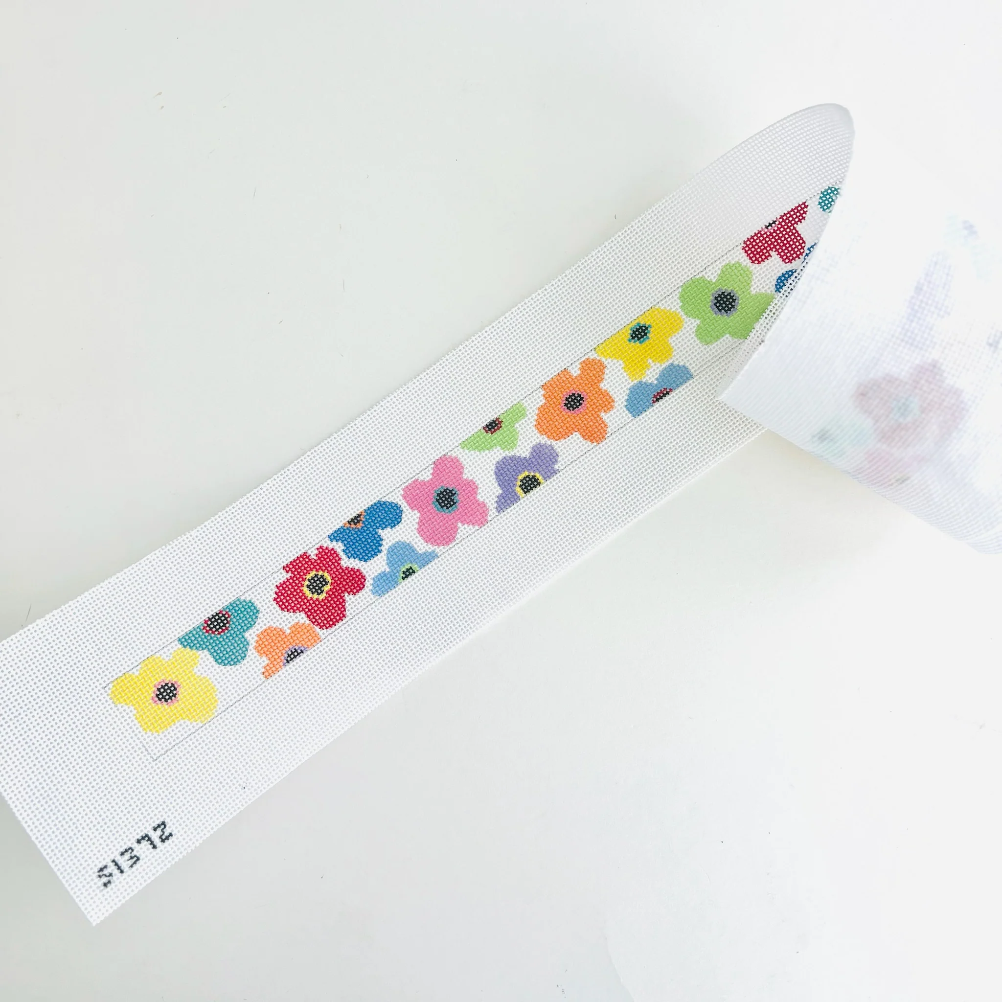 Multicolored Flora Belt/Strap Canvas